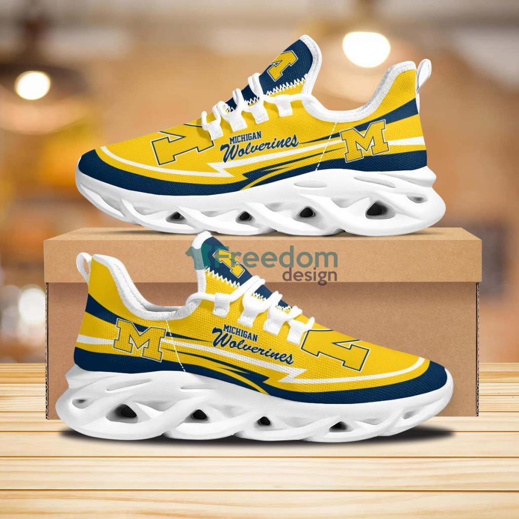 Michigan Wolverines Are Coming Curves Max Soul Shoes New Sneaker image Michigan Wolverines Are Coming Curves Max Soul Shoes New Sneaker Product Photo 1