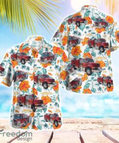 Mid-County Fire Protection District, Missouri 3D Summer Aloha Hawaiian Shirt Product Photo 1