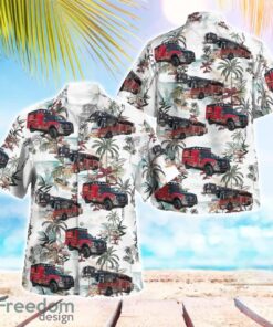 Midlothian Fire Department Beach Hawaiian Shirt Gift For Summer Holiday