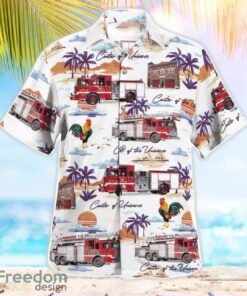 Milwaukee Fire Department 3D Summer Aloha Hawaiian Shirt Product Photo 3