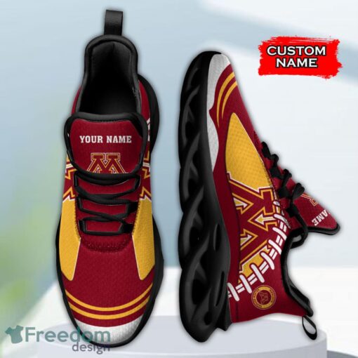 Minnesota Golden Gophers NCAA Max Soul Shoes Big Logo And Custom Name Sneakers For Men Women Product Photo 3