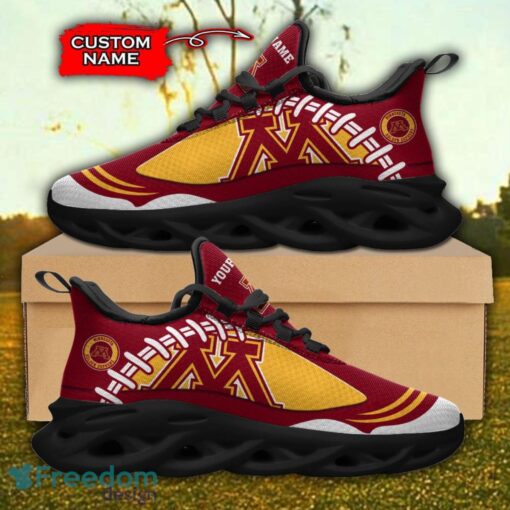 Minnesota Golden Gophers NCAA Max Soul Shoes Big Logo And Custom Name Sneakers For Men Women Product Photo 1