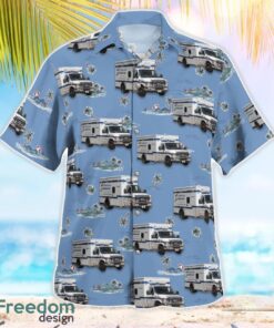 Minnesota Hennepin County Medical Center EMS Tropical 3D Hawaiian Shirt Gift For Summer Product Photo 2