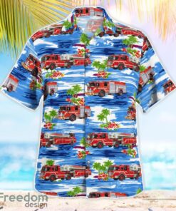 Minnesota Minneapolis Fire Department Beach Hawaiian Shirt Product Photo 2