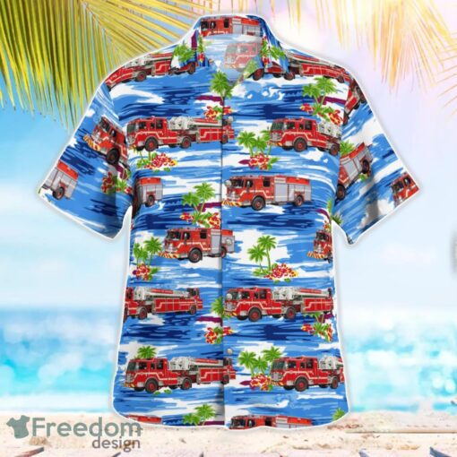 Minnesota Minneapolis Fire Department Beach Hawaiian Shirt Product Photo 2