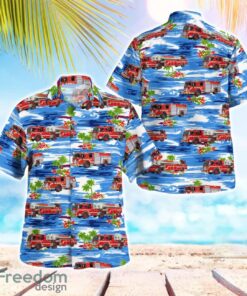 Minnesota Minneapolis Fire Department Beach Hawaiian Shirt Product Photo 1