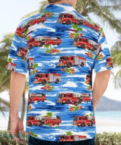 Minnesota Minneapolis Fire Department Beach Hawaiian Shirt Product Photo 4