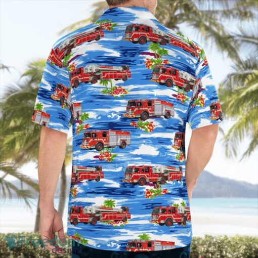 Minnesota Minneapolis Fire Department Beach Hawaiian Shirt Product Photo 4