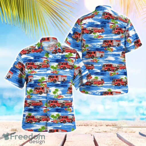 Minnesota Minneapolis Fire Department Beach Hawaiian Shirt Product Photo 1