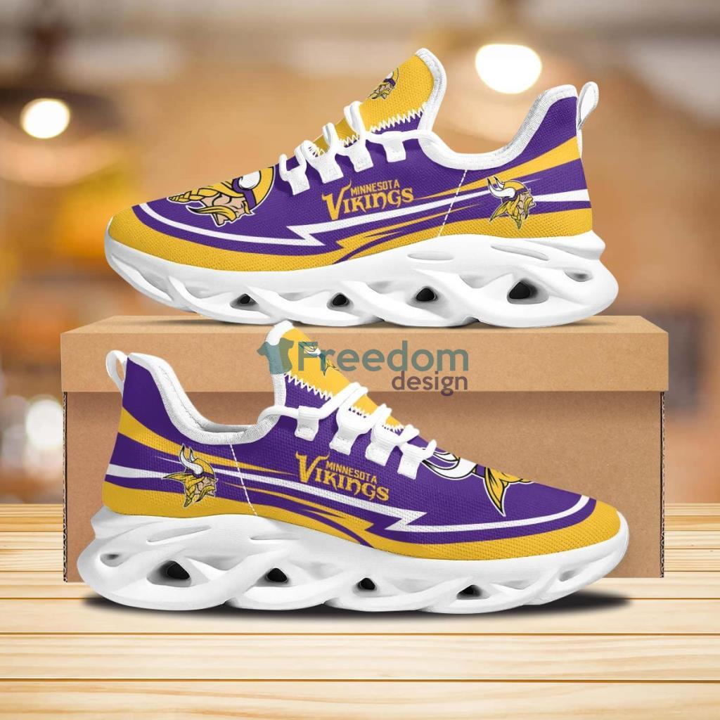 Minnesota Vikings Are Coming Curves Max Soul Shoes New Sneaker image Minnesota Vikings Are Coming Curves Max Soul Shoes New Sneaker Product Photo 1