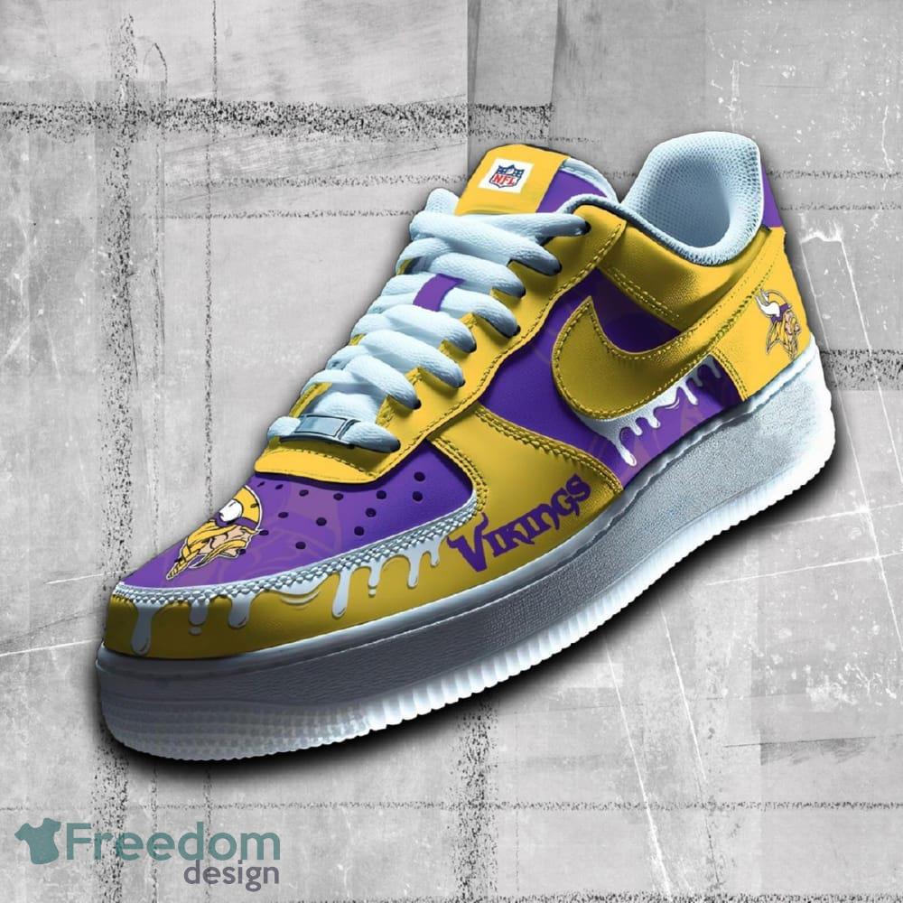 Minnesota Vikings NFL AF1 Shoes Empower All Over Print Gift Air Force 1 Sneaker image Minnesota Vikings NFL AF1 Shoes Empower All Over Print Gift Air Force 1 Sneaker - Minnesota Vikings NFL AF1 Shoes Empower All Over Print Gift Air Force 1 Sneaker