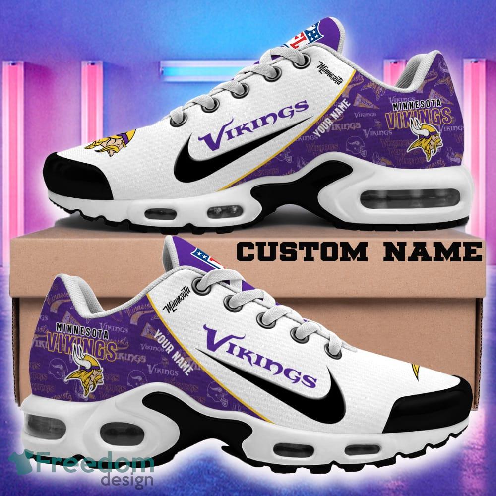 Minnesota Vikings NFL Air Cushion Sport Shoes New For Men Women Fans Custom Name image Minnesota Vikings NFL Air Cushion Sport Shoes New For Men Women Fans Custom Name - Minnesota Vikings Air Cushion Sports Shoes New_2