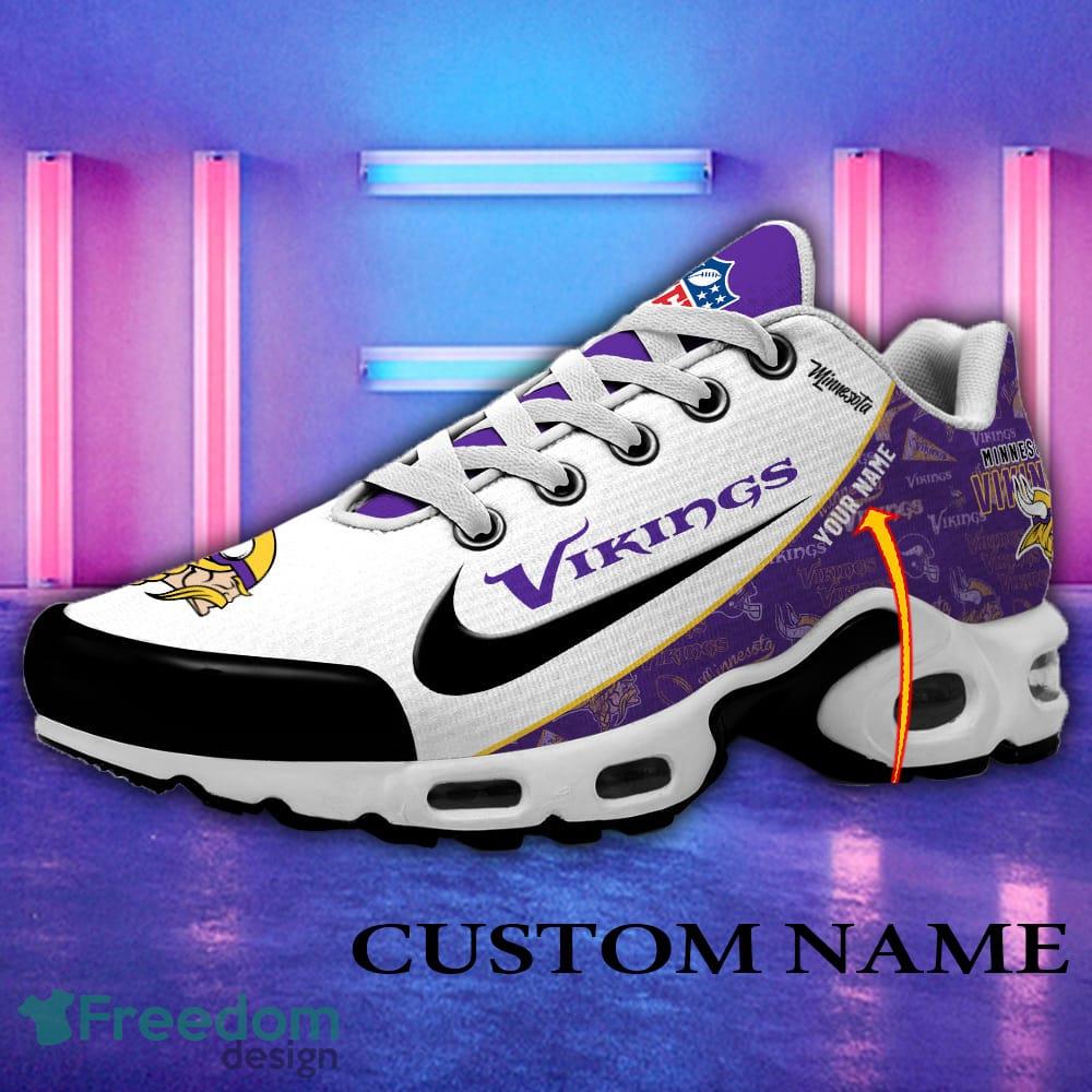 Minnesota Vikings NFL Air Cushion Sport Shoes New For Men Women Fans Custom Name image Minnesota Vikings NFL Air Cushion Sport Shoes New For Men Women Fans Custom Name - Minnesota Vikings Air Cushion Sports Shoes New_1