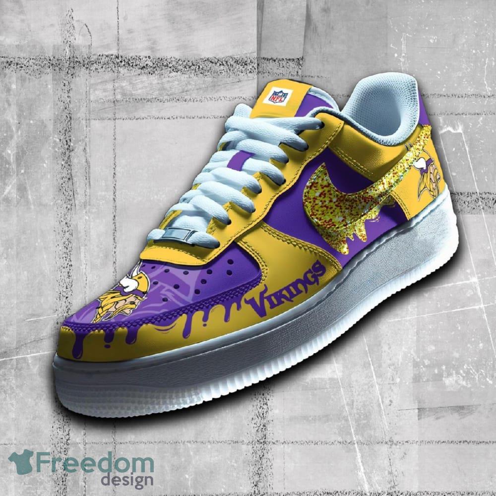 Minnesota Vikings NFL Sparkling AF1 Shoes Motivate All Over Print Gift Air Force 1 Sneaker image Minnesota Vikings NFL Sparkling AF1 Shoes Motivate All Over Print Gift Air Force 1 Sneaker - Minnesota Vikings NFL Sparkling AF1 Shoes Motivate All Over Print Gift Air Force 1 Sneaker