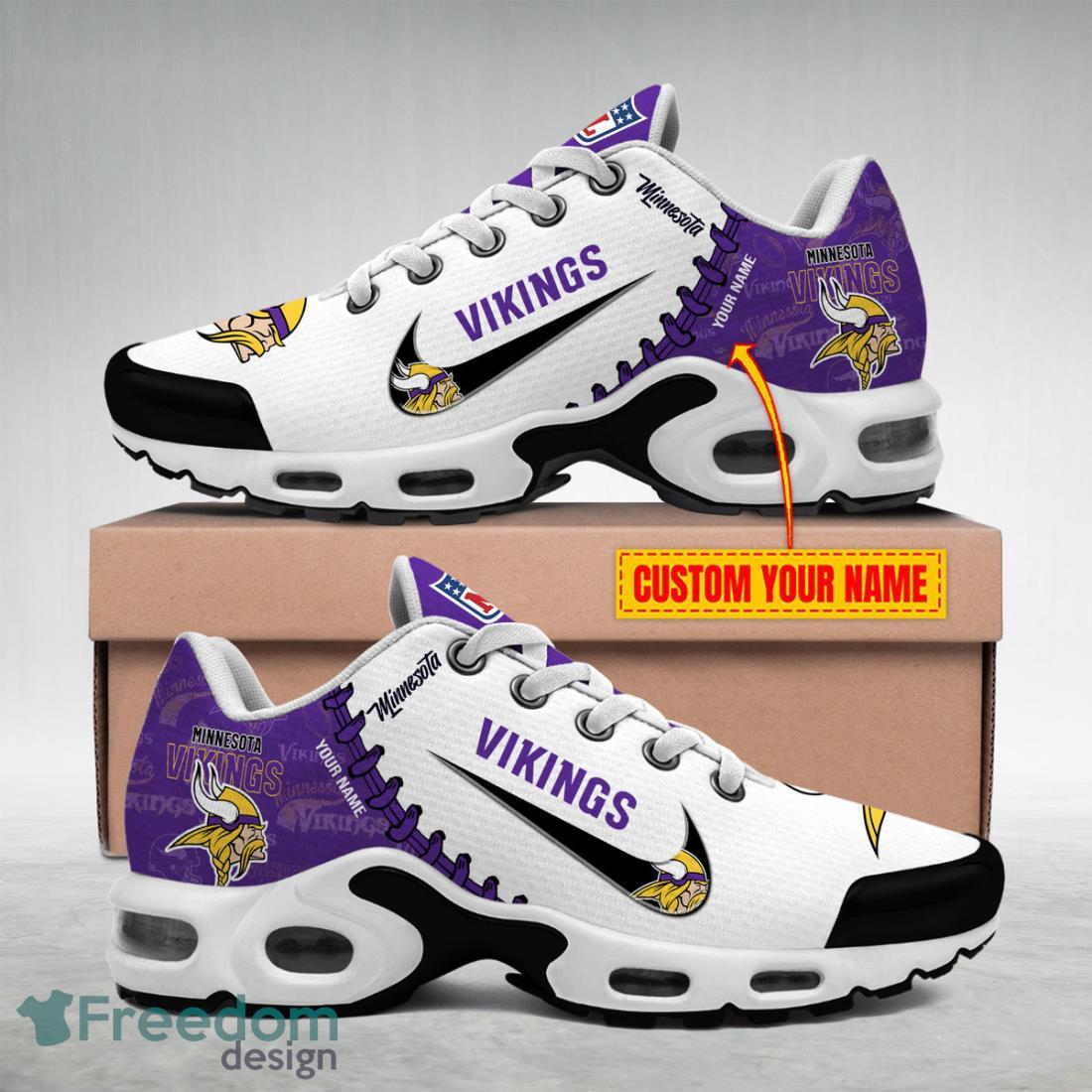 Minnesota Vikings Sport Shoes Trending Sneakers For Men Women Custom Name image Minnesota Vikings Sport Shoes Trending Sneakers For Men Women Custom Name Product Photo 2