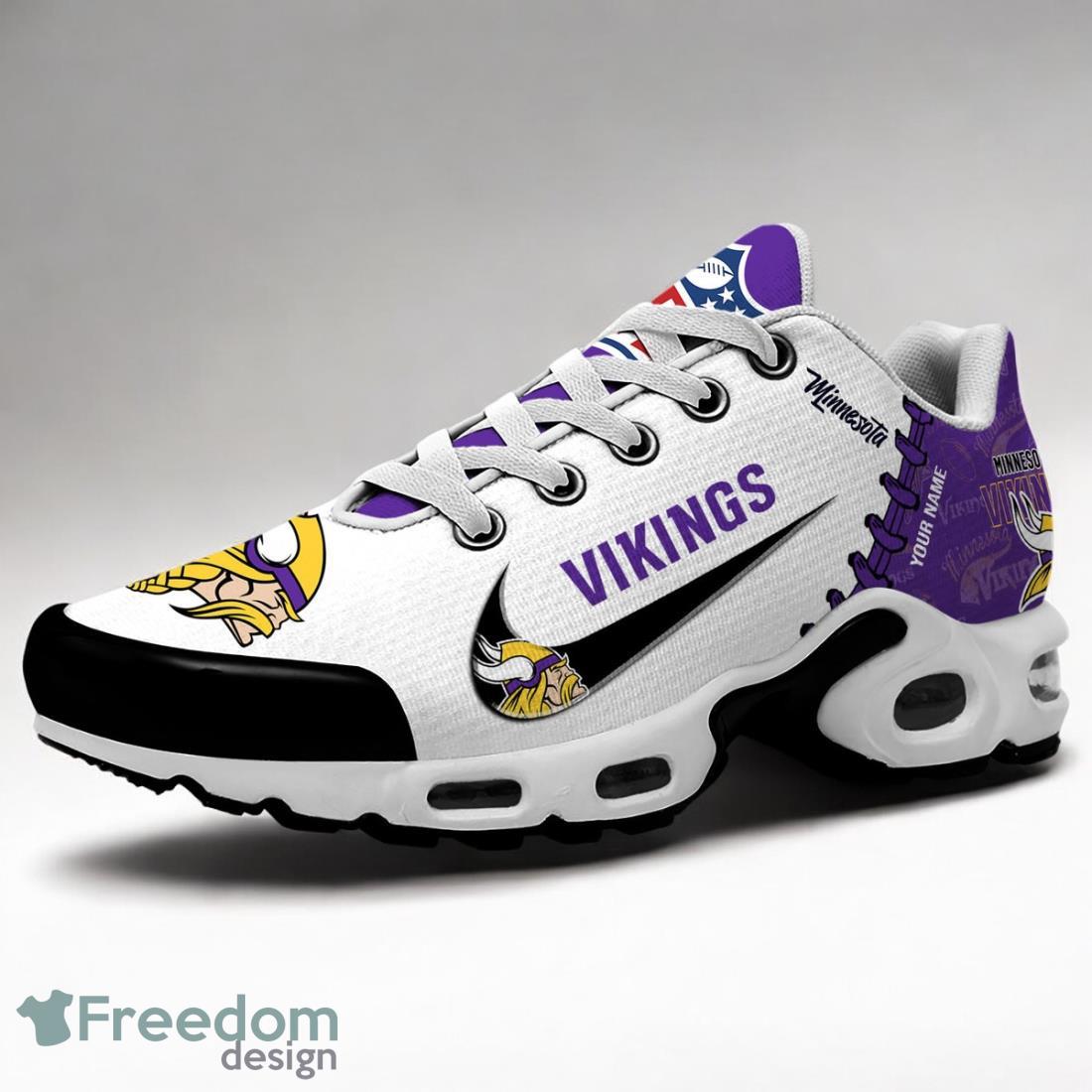 Minnesota Vikings Sport Shoes Trending Sneakers For Men Women Custom Name image Minnesota Vikings Sport Shoes Trending Sneakers For Men Women Custom Name Product Photo 1