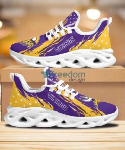 Minnesota Vikings Stars and Stripes Max Soul Shoes New Sneaker