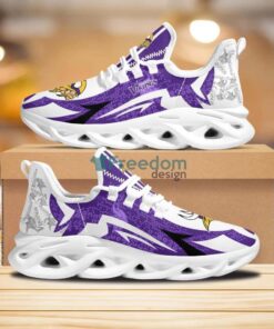 Minnesota Vikings Symbol Geometric Pattern Max Soul Shoes New Sneaker