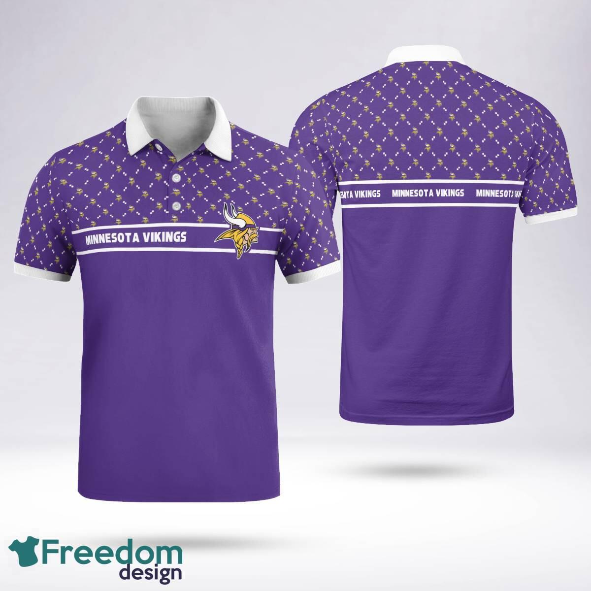 Minnesota Vikings Team Logo Polo Shirt New For Men Women Fans image Minnesota Vikings Team Logo Polo Shirt New For Men Women Fans - Minnesota Vikings Team Logo Polo Shirt New For Men Women Fans
