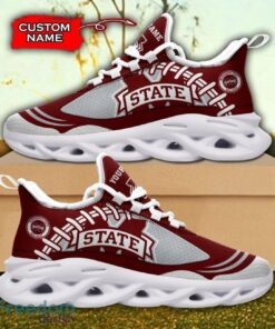 Mississippi State Bulldogs NCAA Max Soul Shoes Big Logo And Custom Name Sneakers For Men Women Product Photo 2