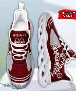 Mississippi State Bulldogs NCAA Max Soul Shoes Big Logo And Custom Name Sneakers For Men Women Product Photo 4