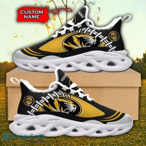 Missouri Tigers NCAA Max Soul Shoes Big Logo And Custom Name Sneakers For Men Women Product Photo 2