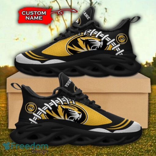 Missouri Tigers NCAA Max Soul Shoes Big Logo And Custom Name Sneakers For Men Women Product Photo 1