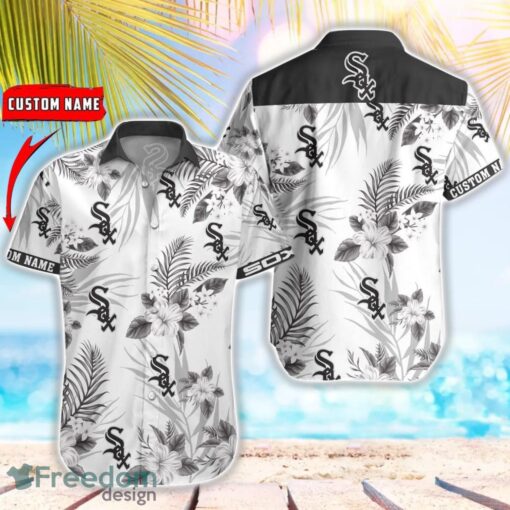 MLB Chicago White Sox Hawaiian Shirt Flower Baseball Aloha Shirt Product Photo 1