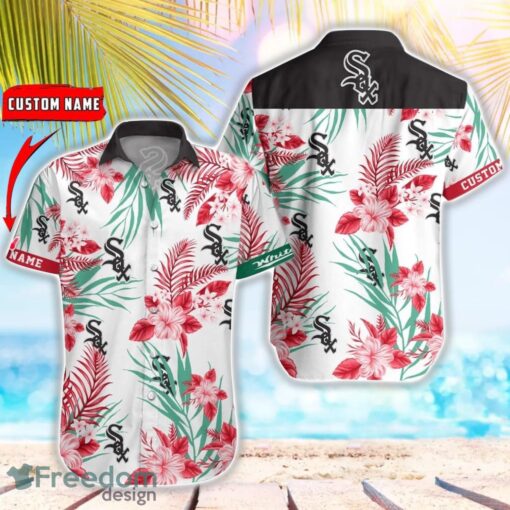 MLB Chicago White Sox Hawaiian Shirt Flower Baseball Shirt For Fans Product Photo 1