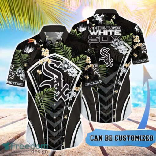 MLB Chicago White Sox Hawaiian Shirt Flower Summer Tropical Aloha Shirt Product Photo 1