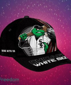 MLB Chicago White Sox Logo Design Grinch Custom Your Name Cap 3D Cap