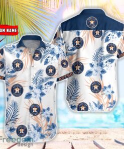 MLB Houston Astros Hawaiian Shirt Flower Baseball Aloha Shirt