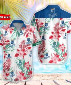 MLB Kansas City Royals Hawaiian Shirt Flower Baseball Shirt For Fans