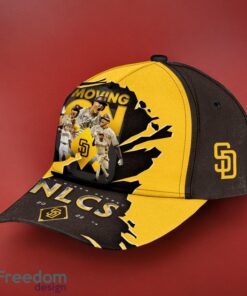 MLB San Diego Padres Logo Design Yellow Dark Grey Cap 3D Cap Product Photo 2