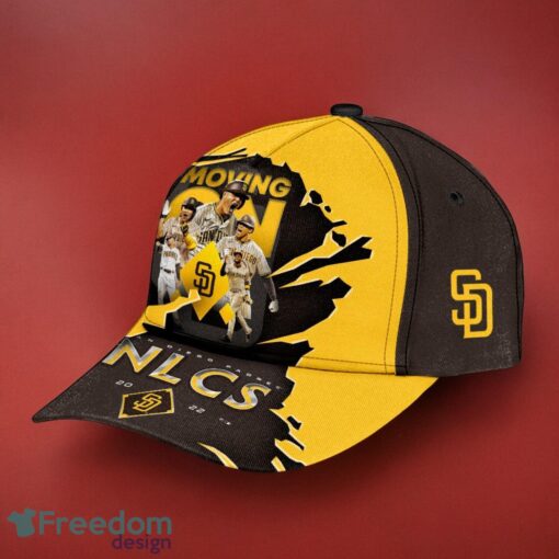 MLB San Diego Padres Logo Design Yellow Dark Grey Cap 3D Cap Product Photo 2