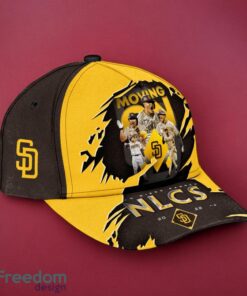 MLB San Diego Padres Logo Design Yellow Dark Grey Cap 3D Cap Product Photo 3