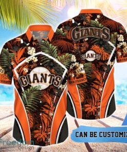 MLB San Francisco Giants Hawaiian Shirt Flower Summer Tropical Aloha Shirt