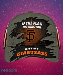 MLB San Francisco Giants Logo Design American Flag Cap Product Photo 2