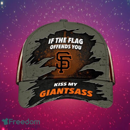 MLB San Francisco Giants Logo Design American Flag Cap Product Photo 2