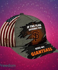 MLB San Francisco Giants Logo Design American Flag Cap