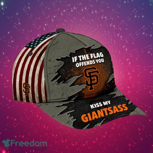 MLB San Francisco Giants Logo Design American Flag Cap Product Photo 1