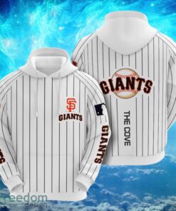 MLB San Francisco Giants Logo Design White Hoodie Full Print Hoodie Product Photo 1