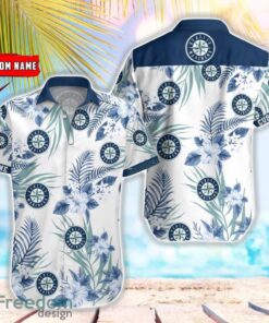 MLB Seattle Mariners Hawaiian Shirt Flower Baseball Aloha Shirt