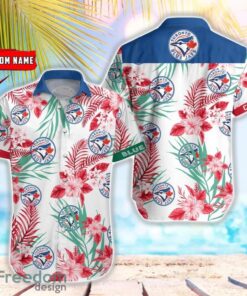 MLB Toronto Blue Jays Hawaiian Shirt Flower Baseball Shirt For Fans