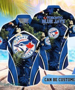 MLB Toronto Blue Jays Hawaiian Shirt Flower Summer Tropical Aloha Shirt