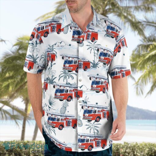 Mohnton, Pennsylvania, Mohnton Fire Company Hawaiian Shirt Summer Beach Gift Product Photo 3