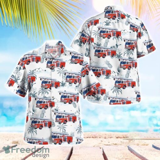 Mohnton, Pennsylvania, Mohnton Fire Company Hawaiian Shirt Summer Beach Gift Product Photo 1