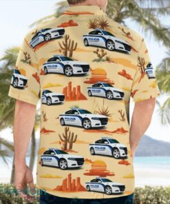 Moncks Corner, South Carolina, Moncks Corner Police Department Dodge Charger Beach Hawaiian Shirt Product Photo 4