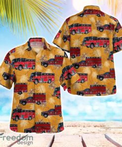 Montana Big Sky Fire Department Hawaiian Shirt Summer Beach Shirt Product Photo 1