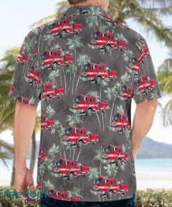 Monterey, Berkshire County, Massachusetts, Monterey Fire Department Hawaiian Shirt Summer Beach Shirt Product Photo 2